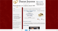 Desktop Screenshot of joyasbogota.com